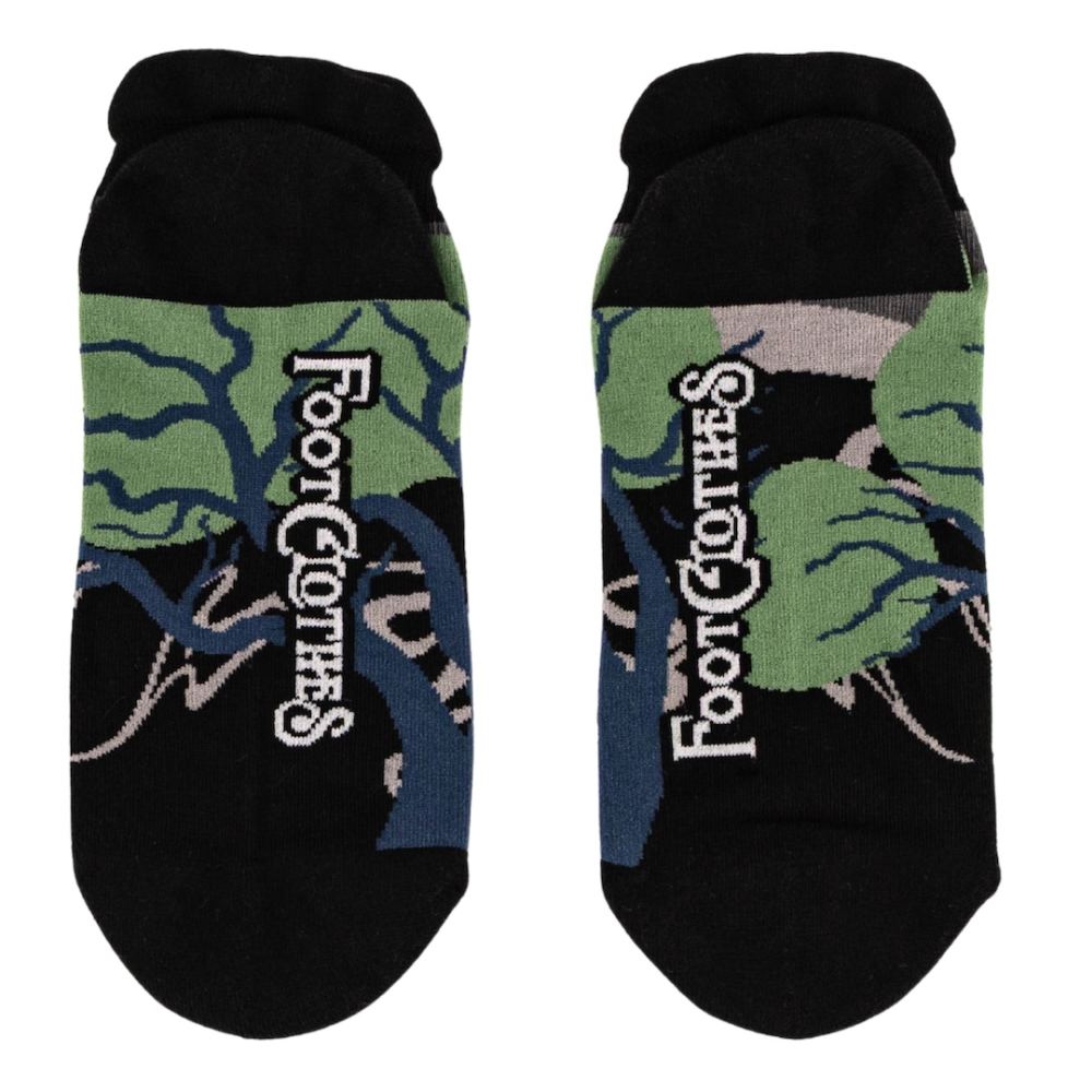 Footclothes - Cute Fresno Nightcrawler Ankle Split L/R Design Ankle socks - Multicolours